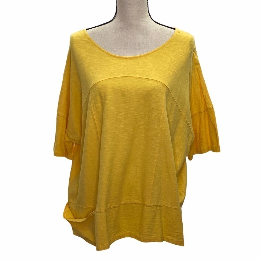 WESTBOUND 3/4 Sleeve Yellow Tee